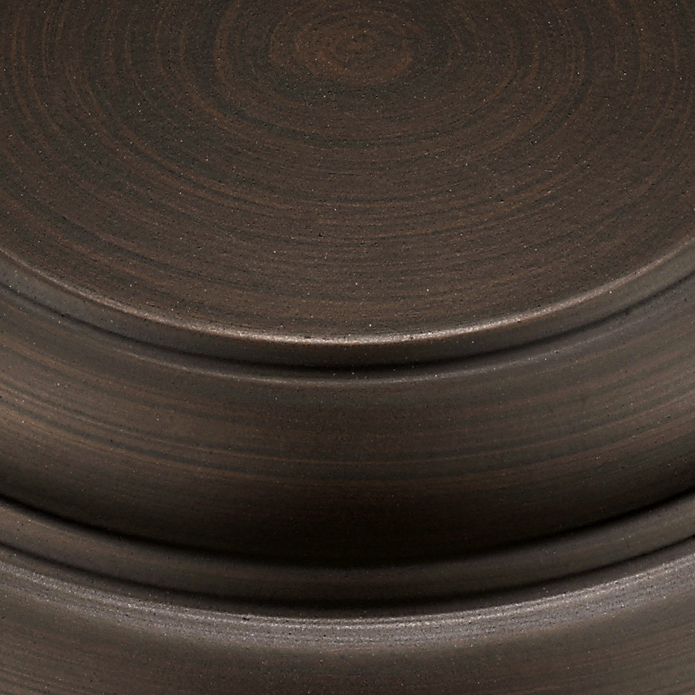 Calico 2 Light Steel Flush Mount, Rubbed Bronze, Rubbed Bronze