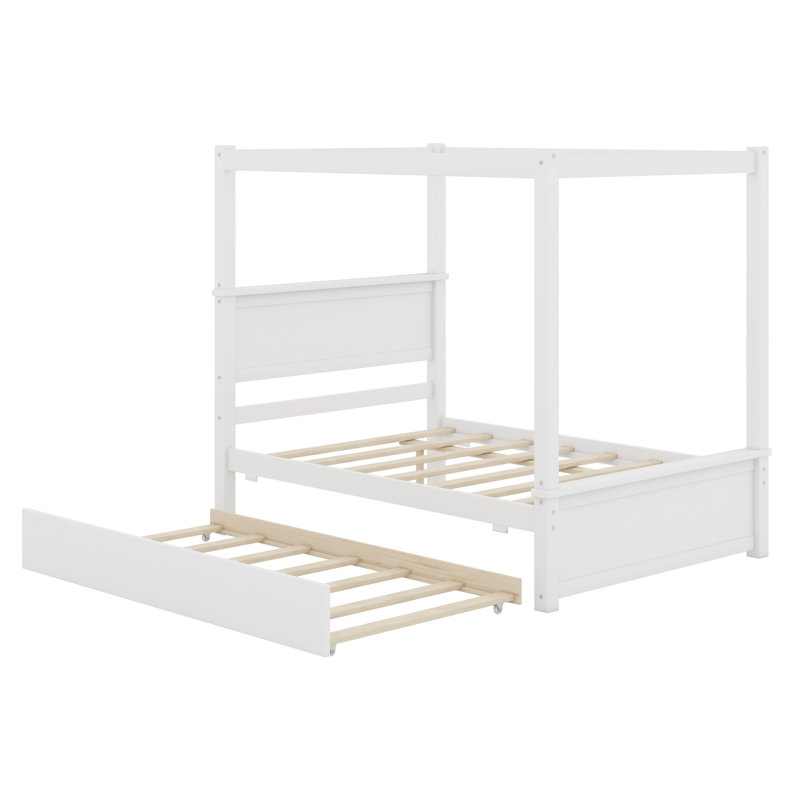 Canopy Bed With Trundle Bed