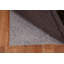 Tapis oriental brun foncé à poils longs noué à la main 2 x 4