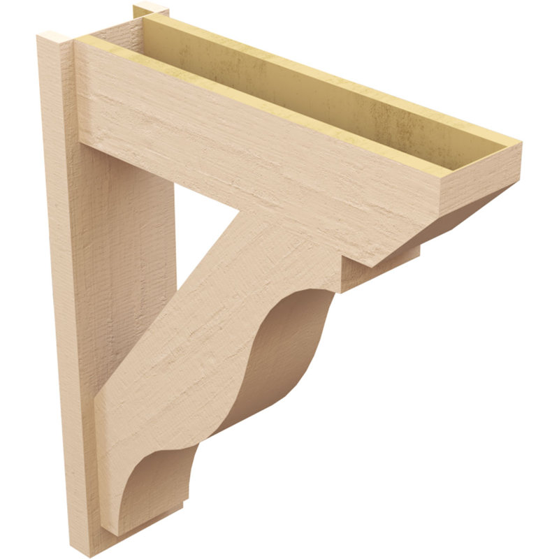 Bois de cèdre brut Funston Slat, H 34 po x l 8 po x P 28 po