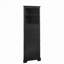 Armoire haute triangulaire avec 3 tiroirs et tablettes réglables pour la salle de bain, la cuisine ou le salon, panneau de fibres à densité moyenne-500780973