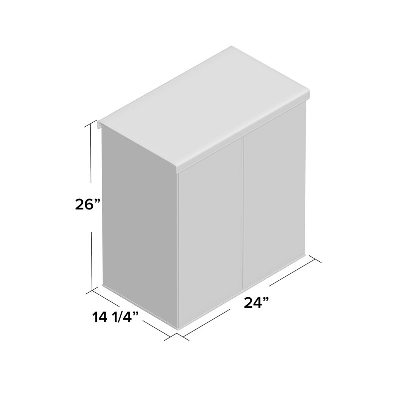 2 Compartment Laundry Sorter