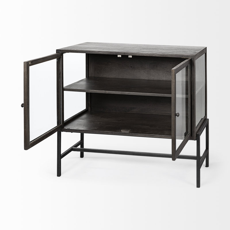 Warner Accent Cabinet, Dark Brown