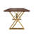 Metal Base Dining Table