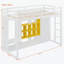 Lit en bois avec garde-robe, tablettes et armoire-115672695-115672693