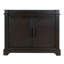 Meuble-lavabo simple en bois et quartz l 42 po Maurice