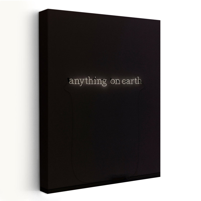 N'importe quoi - Design inspirant, art de type, H 24 po x l 16 po