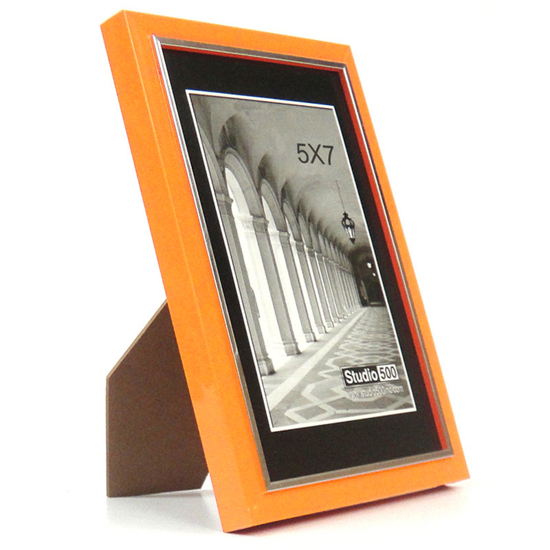 Gregorio Orange Matte Picture Frame