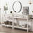 Console Table With Rattan Drawers