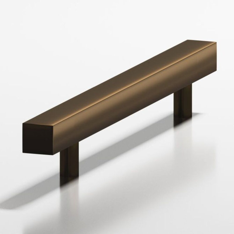 Brass 8 Center to Center Bar Pull, Oil Rubbed Bronze