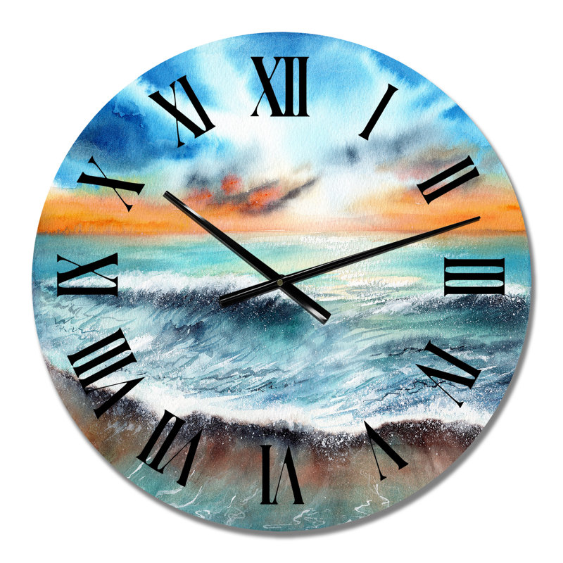 Horloge murale très grande, Moyen