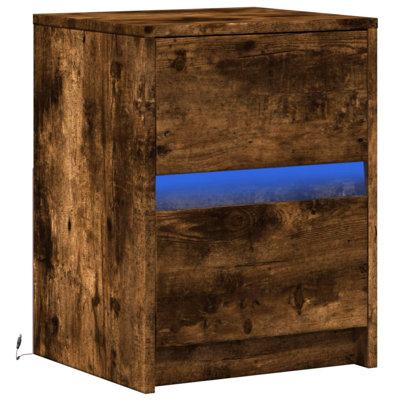 Danjela 38cm W Manufactured Wood Bedside Table