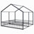 Metal Twin Size House Platform Beds, Two Shared Beds