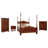 Buckingham Four Poster Bed-39795122