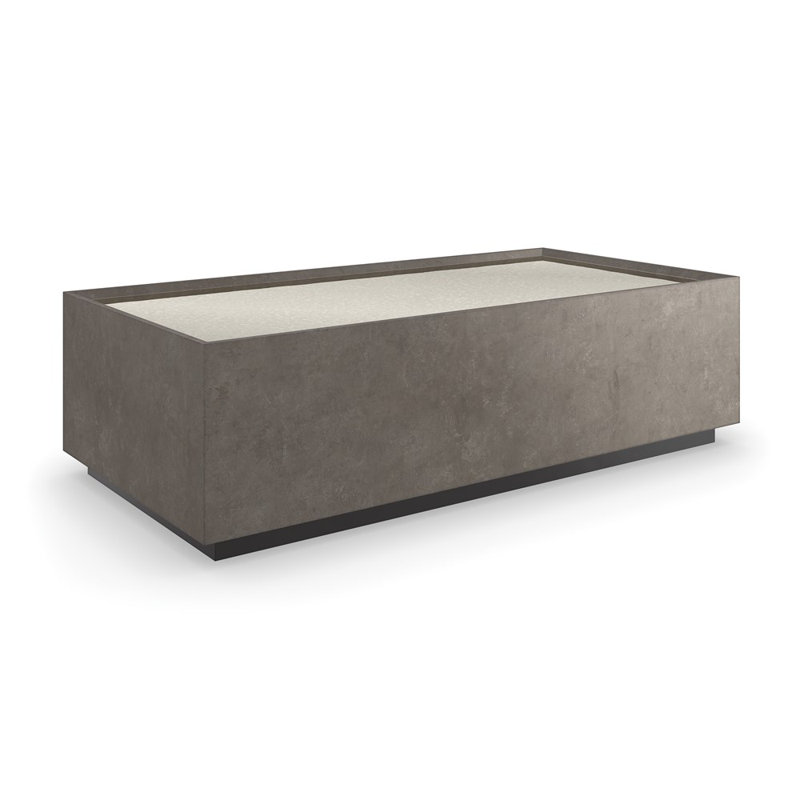 Dark Matter Glass Top Single Coffee Table