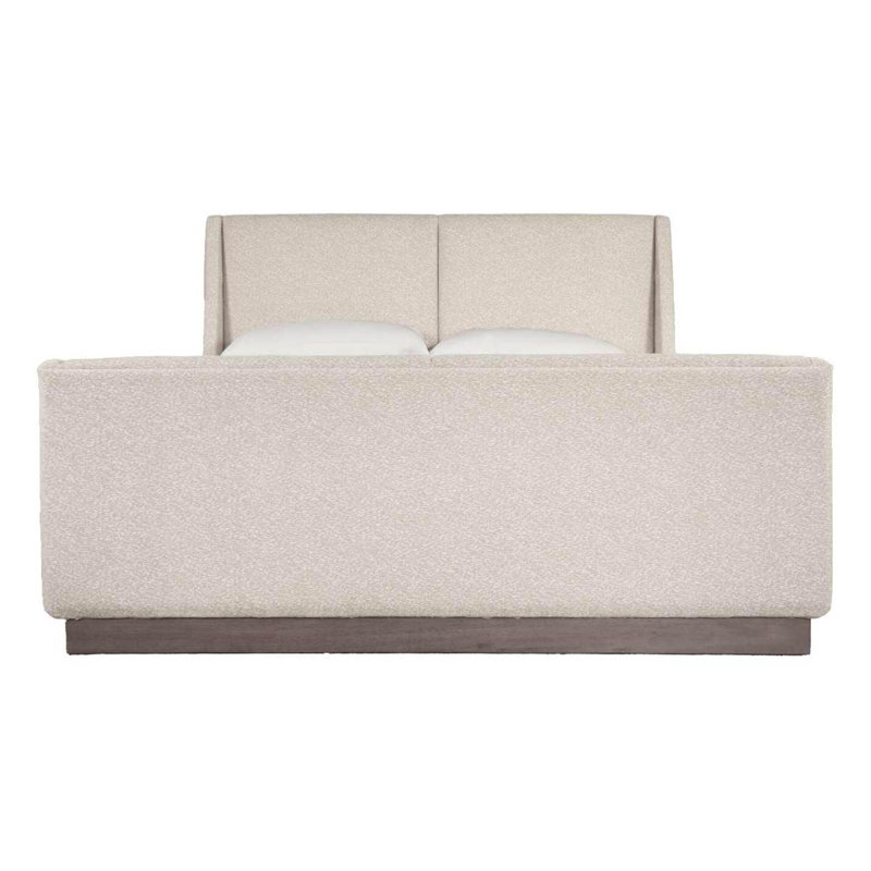 Charlie Upholstered Bed, Queen, Khaki
