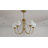 Pink Glass Globe Chandelier, 5 Light Mid Century Modern Chandeliers-117726859-116831560-111980037