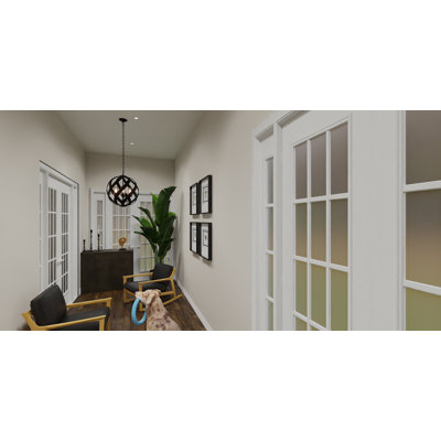 Luminaire suspendu d'extérieur 4 lumières Quesenberry