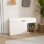 Banc de rangement pour chaussures