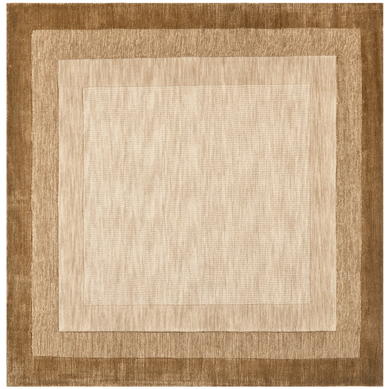 Impressions Hand Loomed Wool Rug, Square 6'