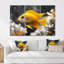 Aquariums de poissons gris et jaunes Coastal Cove II - Aquariums, ensemble de décorations murales-1379018004-1379018005