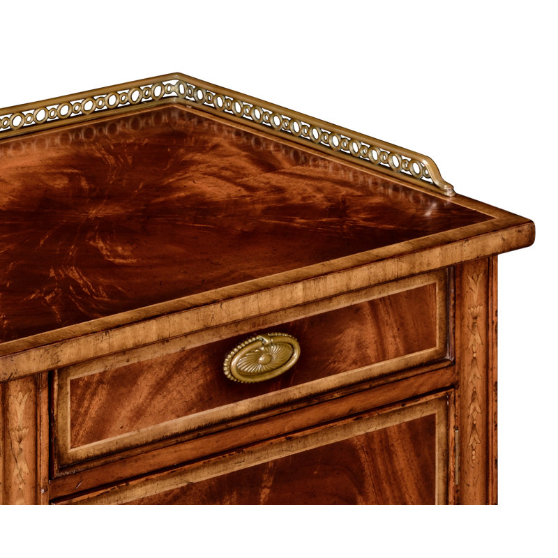 Buckingham 1 - Drawer Solid Wood Nightstand