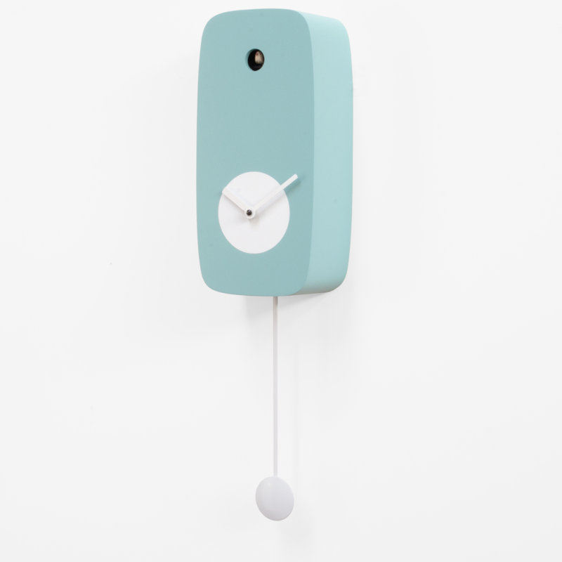 Reuben Wall Clock, Light blue