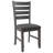 Dining Room Table and Chairs with Bench, Rustic Wood Dining Set, Set of 6-1868835044-1868835047