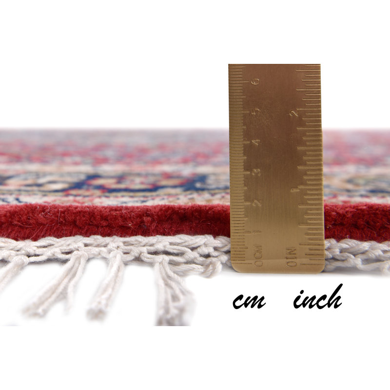 Round Oriental Wool Hand Woven Area Rug, Round 200cm