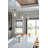 Hong 1 - Light Brushed Nickel Single Pendant-343130013