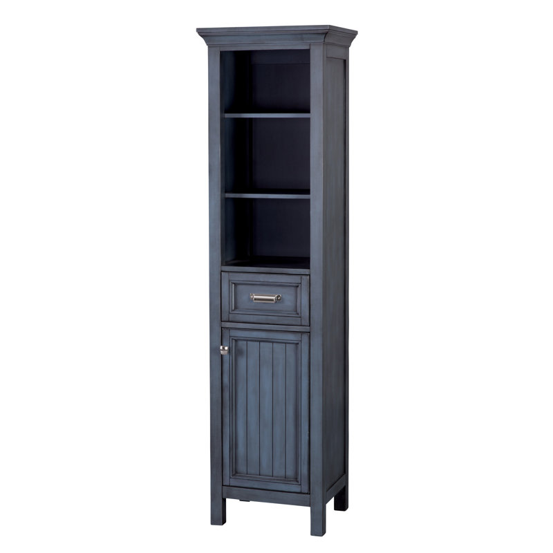 Nardi Linen Cabinet, Harbor Blue