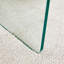 Table de chevet double Bergerac avec verre trempé 18,16 po Profond, 15,9 po de largeur, 19,33 po de hauteur, 41,85 lb, facile à assembler pour le rangement, autocollant et fabrication, style simple et élégant, convient aussi bien
