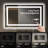 48X32" Frameless LED Bathroom Mirror,Smart Mirror-1634960266