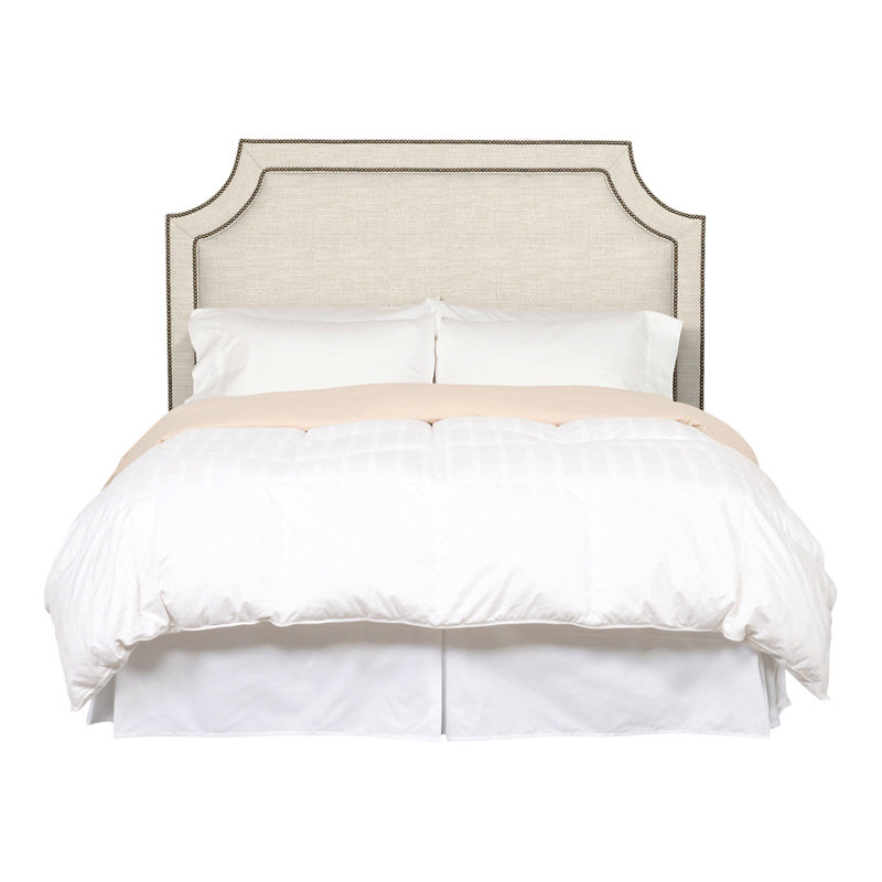 Audrey/Asher Queen Upholstered Panel Headboard, Tommy Flax, Yes