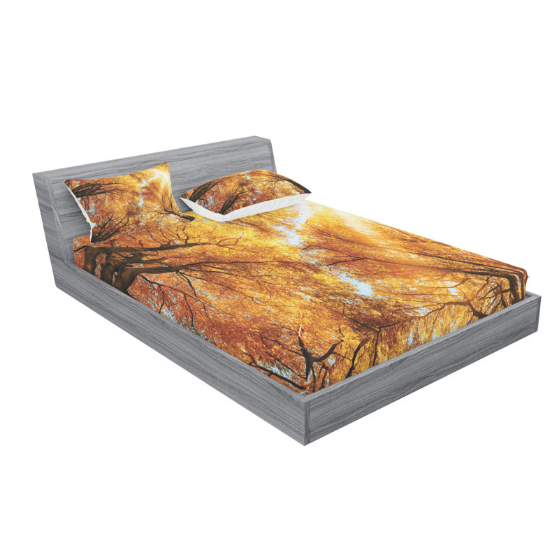 Microfiber Sheet Set, Full Sheet Set with Fitted Sheet