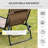 Aidean Portable Reclining Chaise Lounge Chair - 5-Position Adjustable Backrest, Removable Pillow & Side Pocket, Folding Sun Lounger for Patio, Pool, Camping (Supports 264 lbs)-777364319