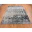 Tapis gris en laine noué à la main 8 pi 10 po x 11 pi 8 po AC2E606382E14F58816CF2F53E0241CA