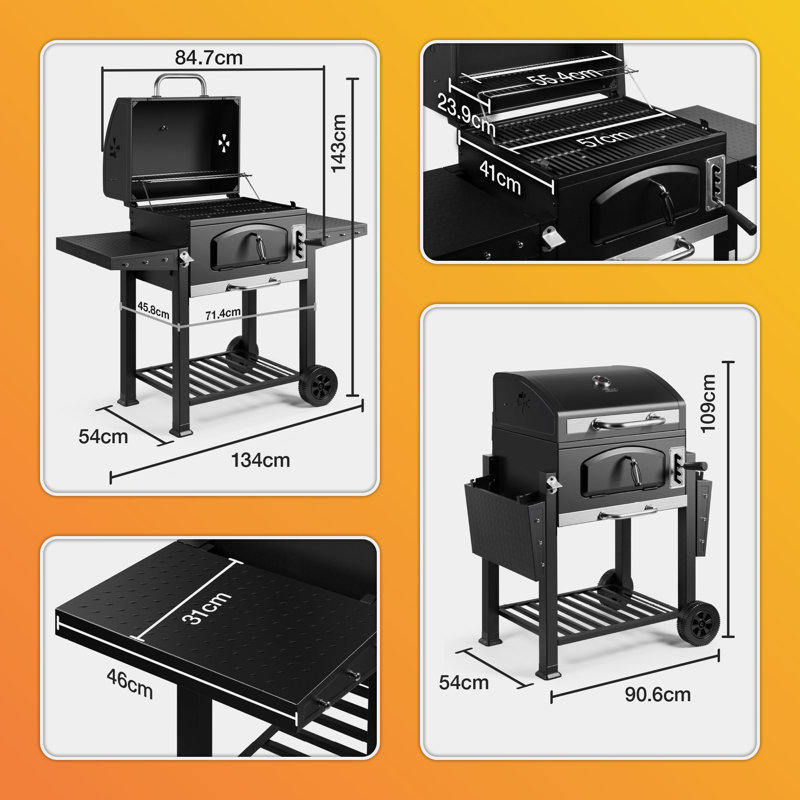 64 cm Charcoal Barbecue