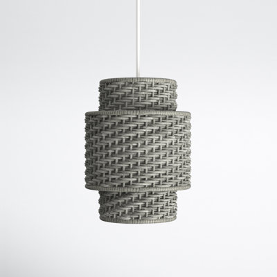 Duval Seeded Outdoor Metal Pendant