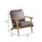 Faux Leather Armchair