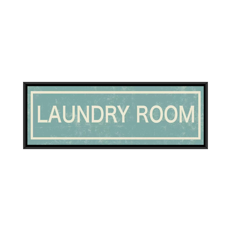 «Laundry Room» par PI Studio, impression sur toile tendue, H 12 po x l 36 po x P 1,5 po, Toile tendue