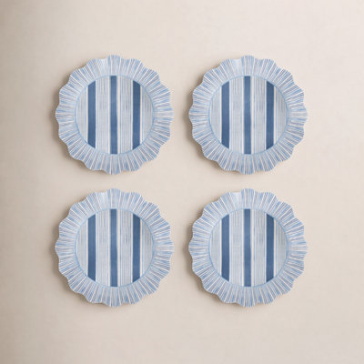 Cabana Stripe 9" Salad Plate