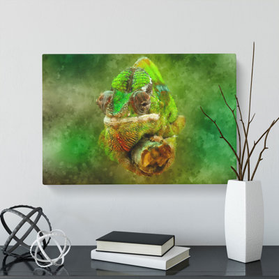 Chameleon Lizard Vol.5 - Wrapped Canvas