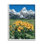 «Daisies & Mountain Peaks» encadré sur bois par Daniel Sproul
