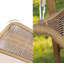Chaise balançoire double avec support Sesalie