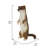 Standing Least Weasel Statue