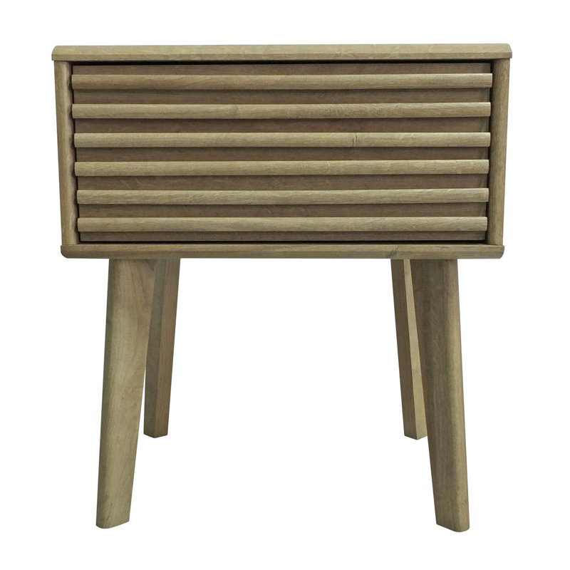 Abrams End Table, Riviera Oak