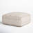 Iyanola 34'' Wide Square Geometric Pouf Ottoman-1011528818