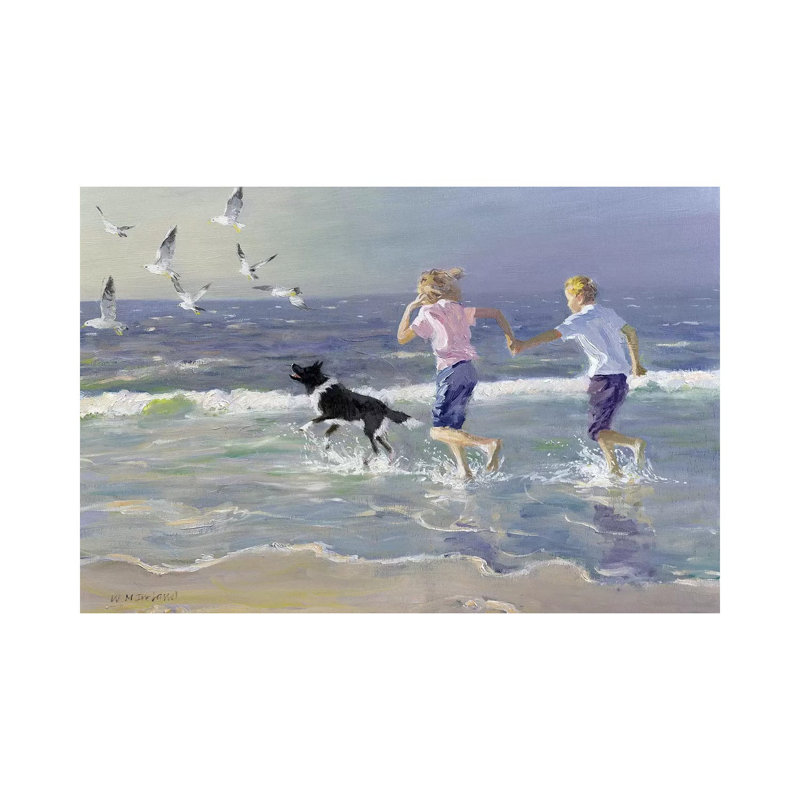 The Chase 1 Piece Wrapped Canvas Painting, 30.48 cm H x 45.72 cm W