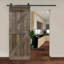 Pine Wood Sliding DIY Barn Door With Installation Hardware Kit-93178032-93178051